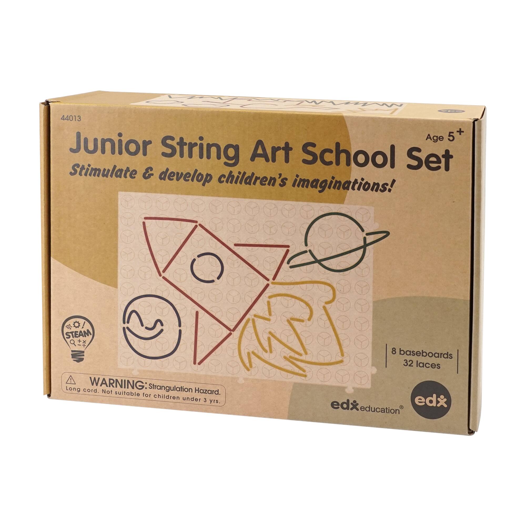 edxeducation® Junior String Art School Set